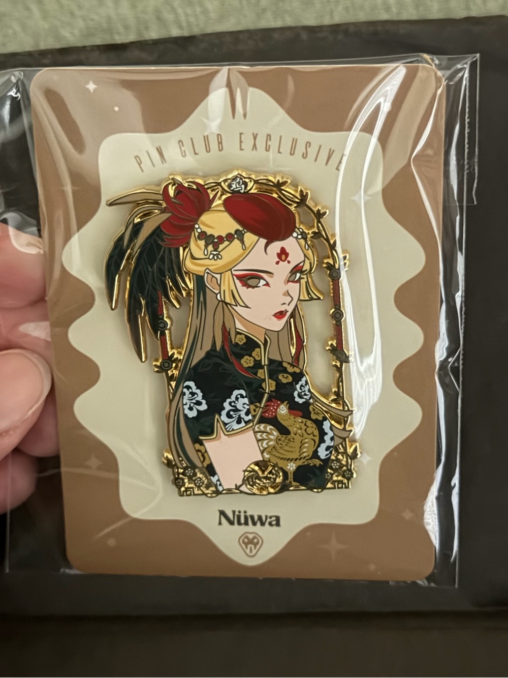 Made by Nuwa Chinese Zodiac Pin (rooster)